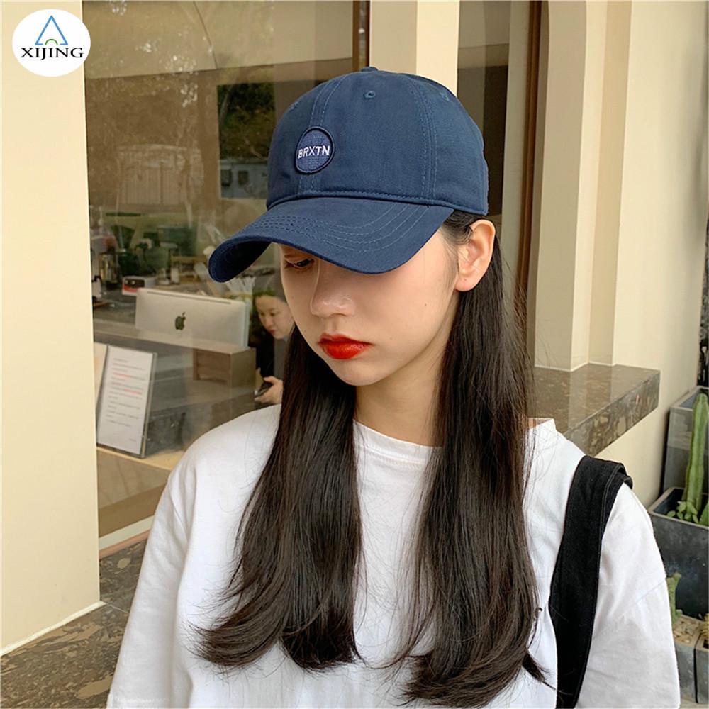 Mũ Lưỡi Trai Thêu Chữ Phong Cách Hàn Quốc Cho Nữ