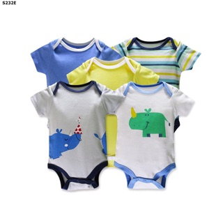 Set 5 body chip cộc cho bé