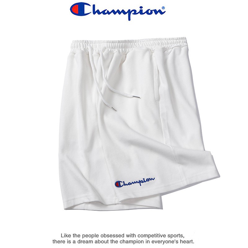 Quần Short Thể Thao Thêu Chữ Champion Nhỏ Nhắn Thời Trang Trẻ Trung