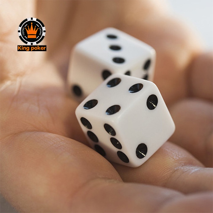 Combo 10 viên xí ngầu chơi game chuẩn góc vuông 16mm