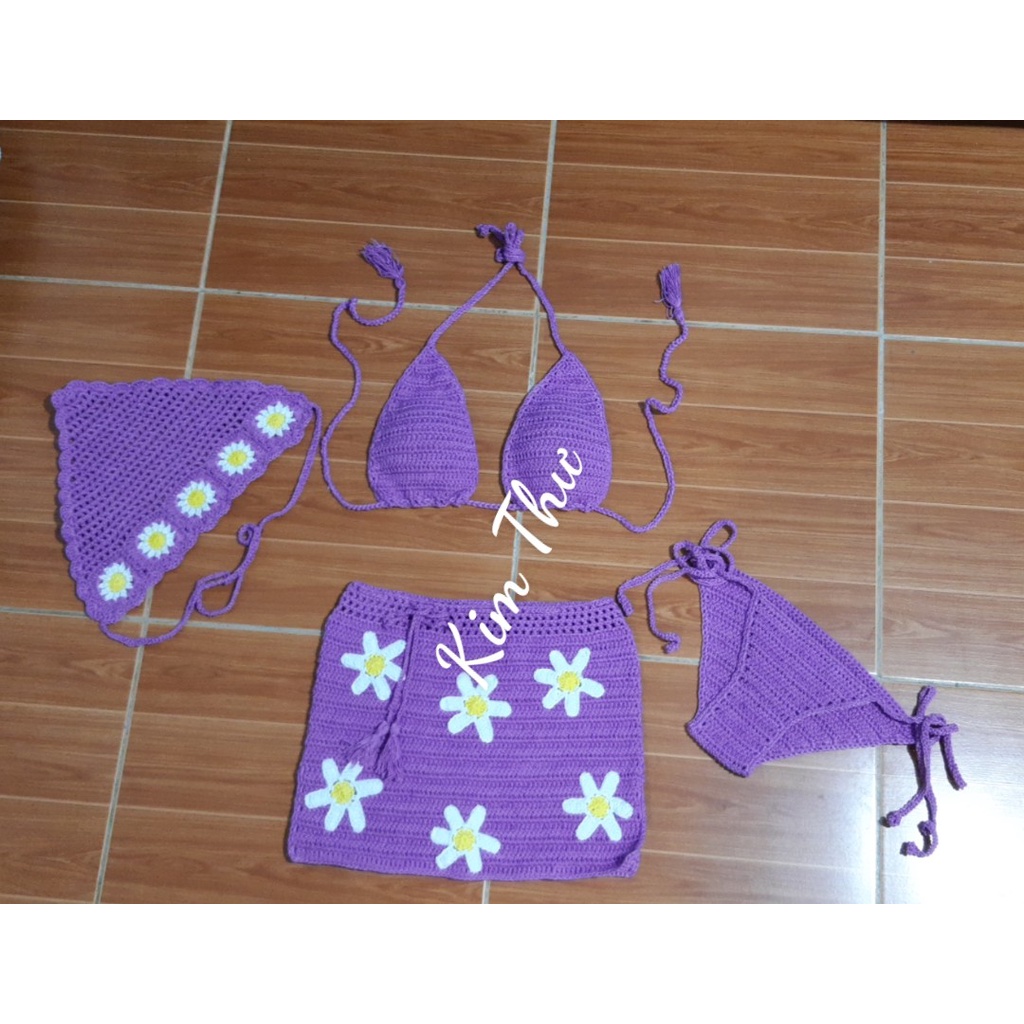 Sét đính hoa cúc