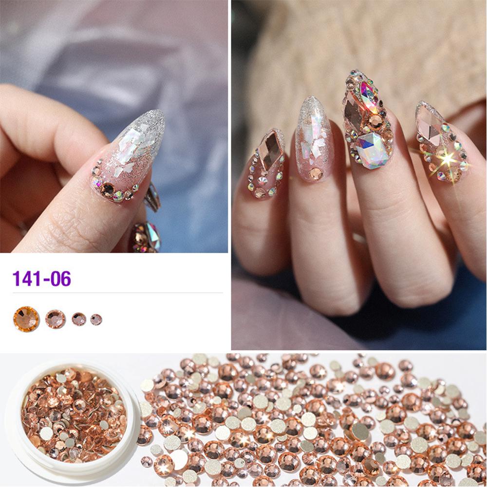 Móng Tay SOMEDAYZL|Thắt Lưng Phẳng Nhiều Kích Cỡ Lấp Lánh Không Nóng|Miếng Dán Trang Trí Móng Tay Nghệ Thuật DIY