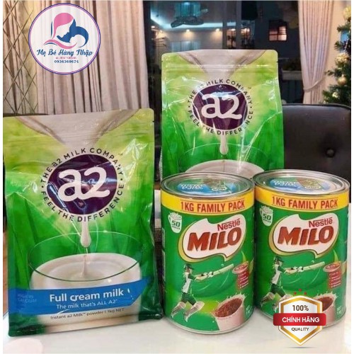 Milo Úc Nestle Chính Hãng 1kg