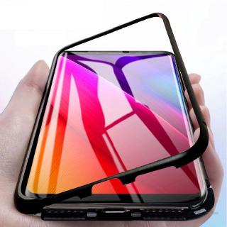 Ốp lưng kính cường lực hai mặt cho điện thoại Samsung Galaxy S7 S8 S9 Plus Note8
