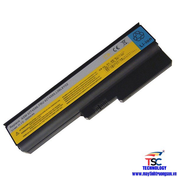 Pin laptop Lenovo 3000 G430 G530 G550 G555 N500 B550 V460 Z360 L08S6Y02