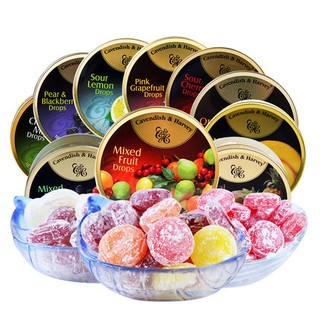 Kẹo Cứng Vị Trái Cây Chua Ngọt Cavendish & Harvey Đức (100% Germany) 175g - 200g - 300g