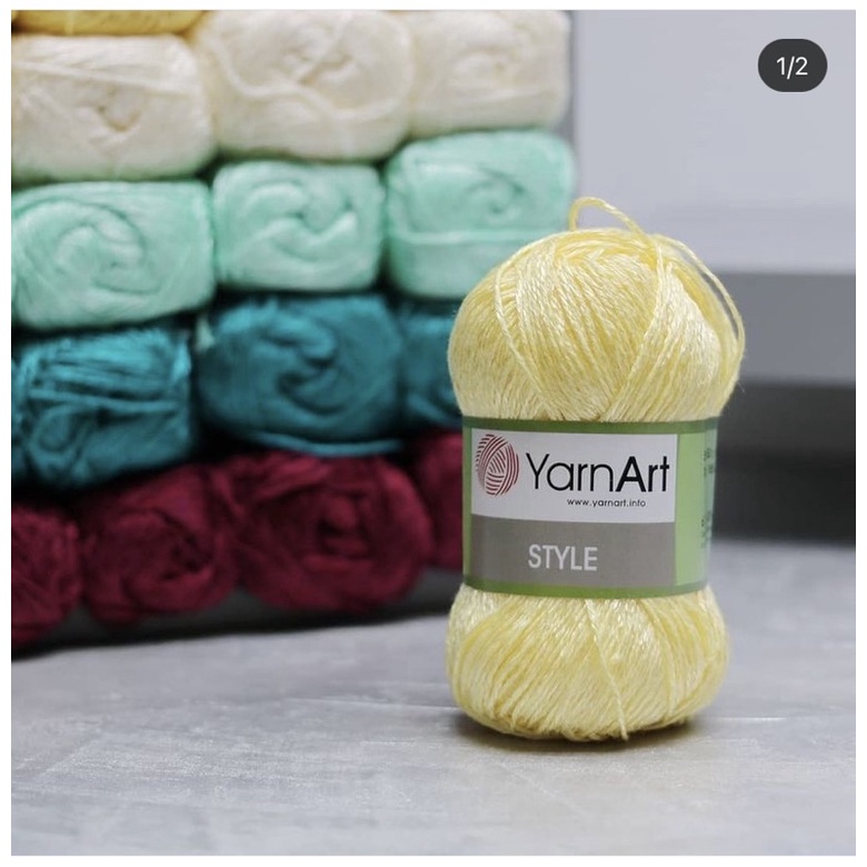 Sợi hè Style - Nhập khẩu chính hãng từ YarnArt - 50gram dài 185m