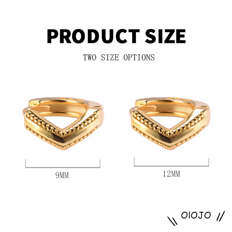 1 Đôi Khuyên Tai Tròn Mạ Vàng 14k Đính Đá Sang Trọng