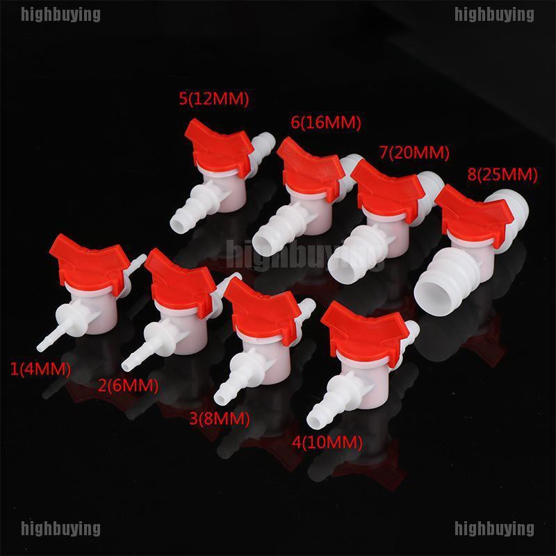 Van Hai Đầu Bằng Nhựa Chuyên Dụng Cho Hệ Thống Tưới Nước Bể Cá