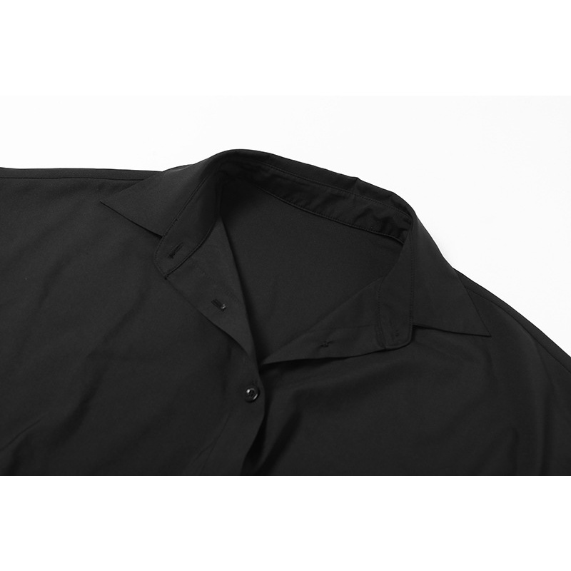 Áo Thun Đính Nút Phối Dây Ruy Băng Phong Cách Đường Phố Cá Tính Cho Nữ