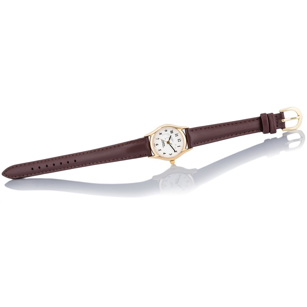 Đồng hồ nữ dây da Casio chính hãng Anh Khuê LTP-1094Q-7B9RDF (23mm)