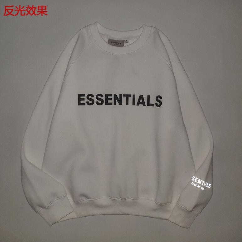 Áo Nỉ   ESSENTIALS Trắng Siêu Đẹp | BigBuy360 - bigbuy360.vn