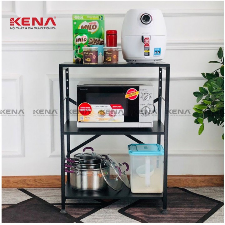 [HOT] Kệ để lò vi sóng nồi cơm điện đa năng 2 tầng KN 173 hãng KENA | BigBuy360 - bigbuy360.vn