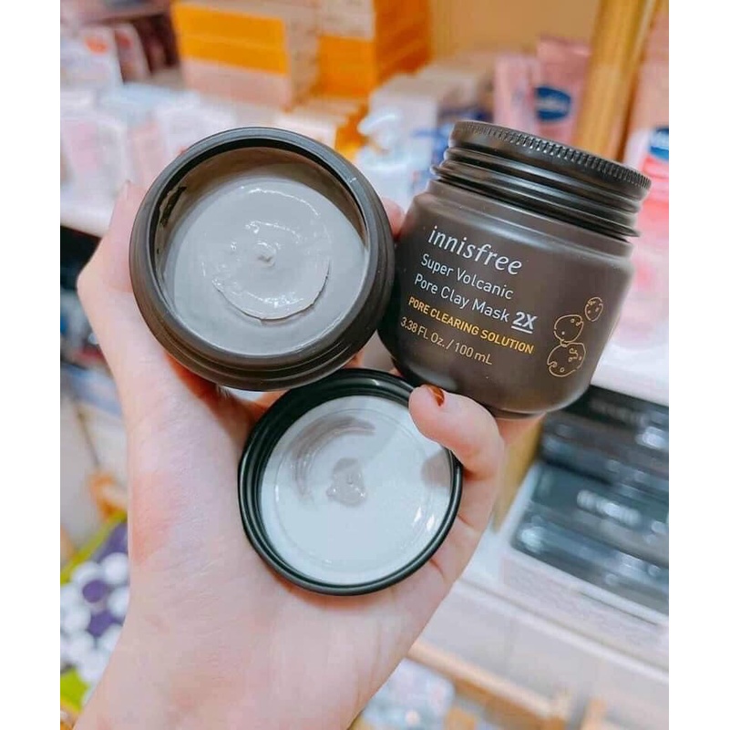 Mặt Nạ Đất Sét Innisfree Super Volcanic Pore Clay Mask 2X Date 1/2023