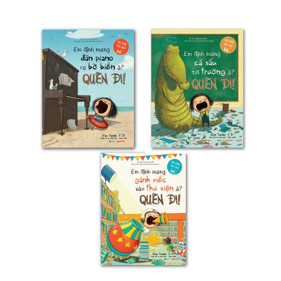 Sách - Combo 3 cuốn Khuyến cáo của Magnolia - Crabit Kidbooks