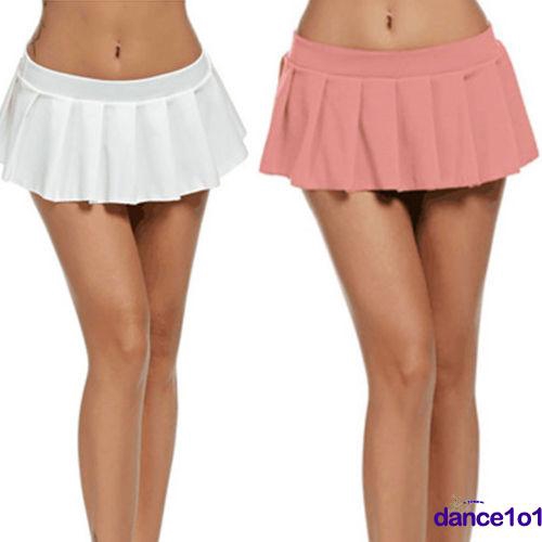 Váy hóa trang học sinh dáng ngắn xếp ly gợi cảm thời trang dành cho nữ