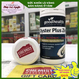 Tinh chất hàu Goodhealth Oyster Plus ZinC 60 viên của Úc, hỗ trợ tăng cườn sinh lý cho nam giới