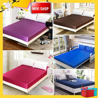 Ga giường chống thấm loại trơn dầy 👉 (1,6; 1,8 và 2,2x 2mx10cm) [SKU: SP039296]