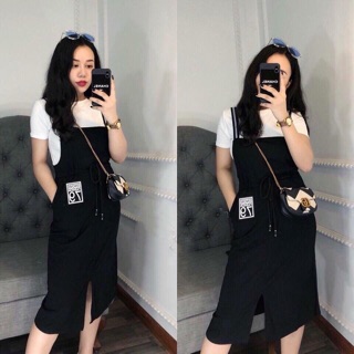Set yếm + áo thun