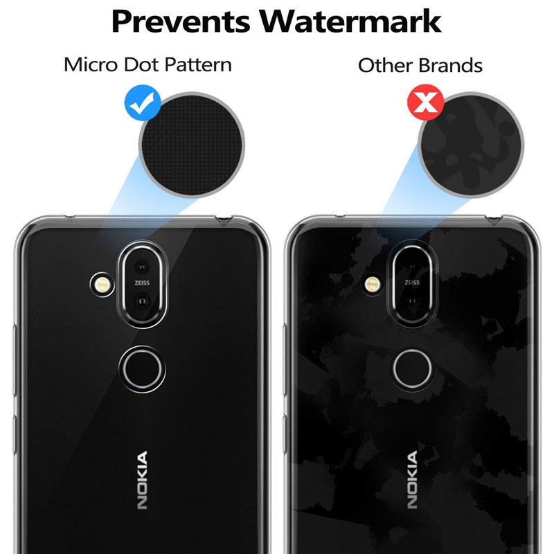 Ốp Lưng Nokia 8.1 TPU Dẻo Suốt Vỏ silicon mềm Nokia8.1 Su Chống Trầy Chống ngã Case