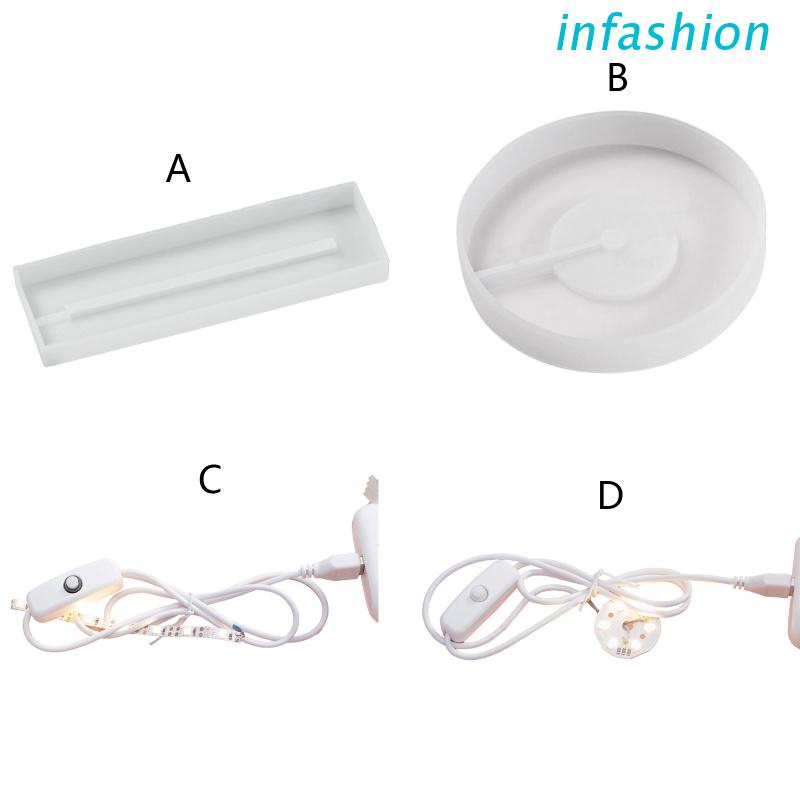 Khuôn Silicone Làm Đèn Ngủ DIY Trang Trí