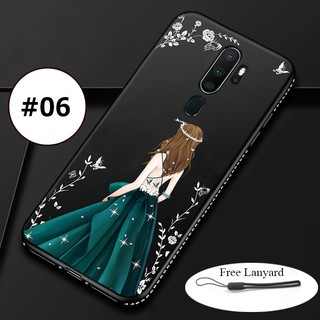 OPPO A5 A9 2020 Goddess Case Diamond Soft Full Cover Case