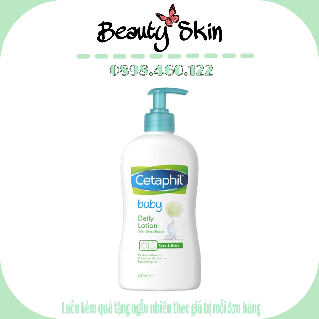 Sữa Dưỡng Ẩm Cetaphil Baby Daily Lotion Da Hàng Ngày Cho Bé 400ml