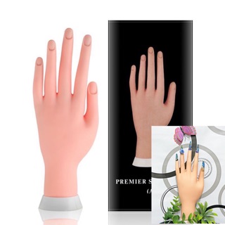 Bàn tay nhựa mẫu dùng đắp bột