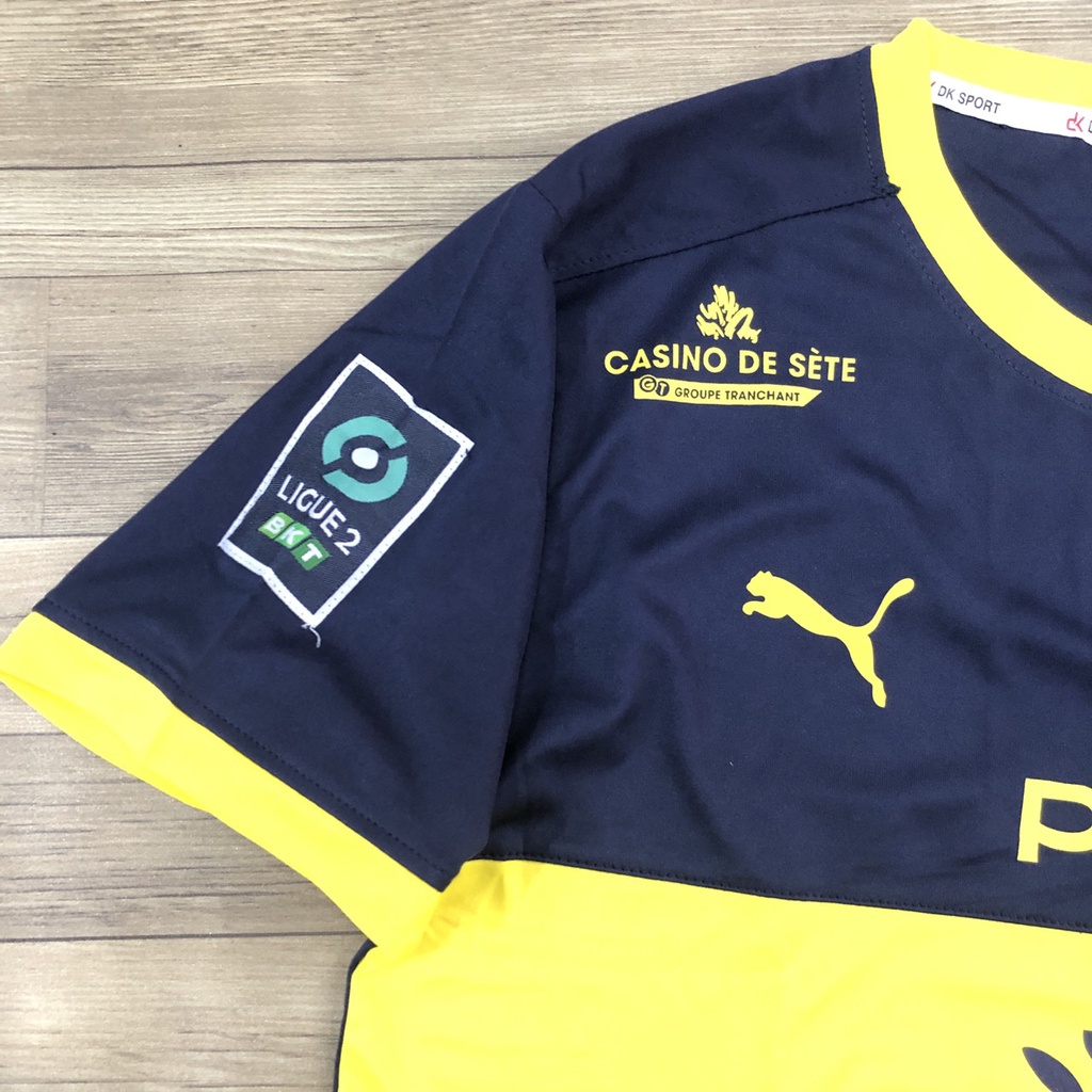 Bộ quần áo đá banh Pau FC Xanh đen FLG