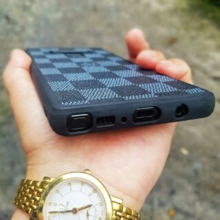 Ốp lưng Note 9 giả da hiệu LV sang trọng