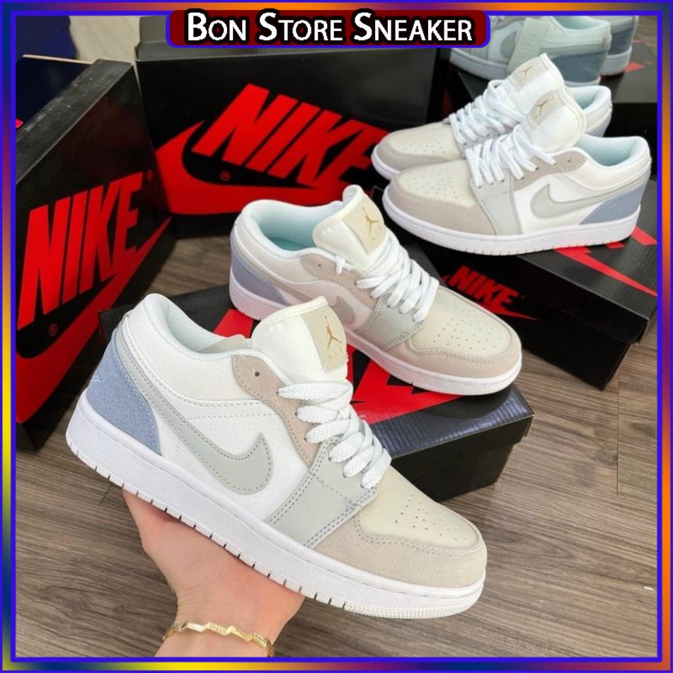 Giày thể thao Jordan 1 đen trắng cổ thấp, Giày JD low panda nam nữ siêu hot dễ phối đồ - Hàng chuẩn Full Box Bill