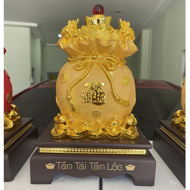 Túi Tiền Phong Thuỷ Hút Tài Lộc Cao 33cm