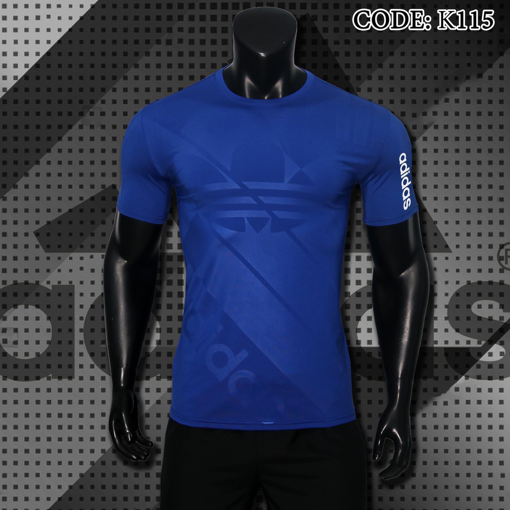 Áo thun thể thao nam dập vân, chất liệu thun lanh, size M-2xl (K115) | BigBuy360 - bigbuy360.vn