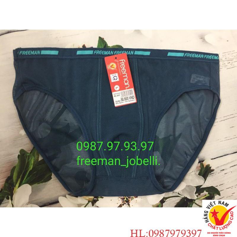 Freeman - Quần lót nam MS 6041, quần sịp lưới