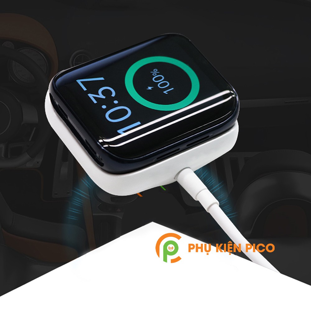 [Mã 2404EL10K giảm 10K đơn 20K] Cáp sạc đồng hồ Oppo Watch 41mm 46mm chiều dài 1m hai màu đen trắng Adapter Smartwatch