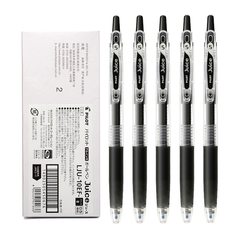 Bút Mực gel Đen Ngòi 0.5 Giới Hạn LJU-10EF Cho Học Sinh