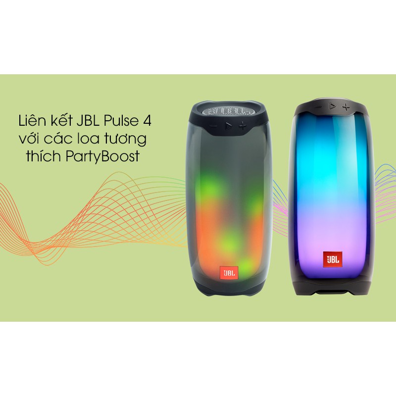 Loa bluetooth Pulse 4+ ful/mini led chất lượng âm bass tuyệt vời, thiết kế đẹp mắt có kèm cáp sạc - Bảo hành 1 đổi 1