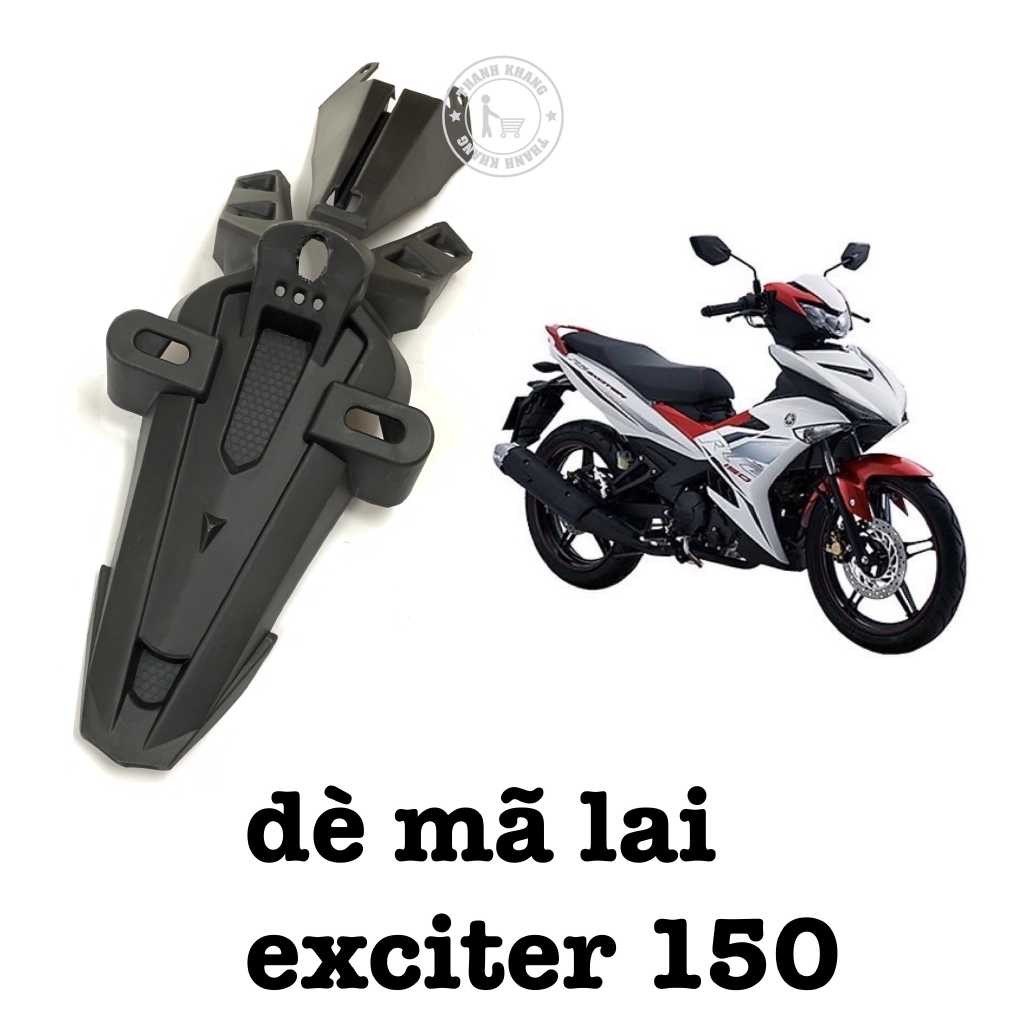 chắn bùn exciter 150 kiểu mã lai thanh khang yama07