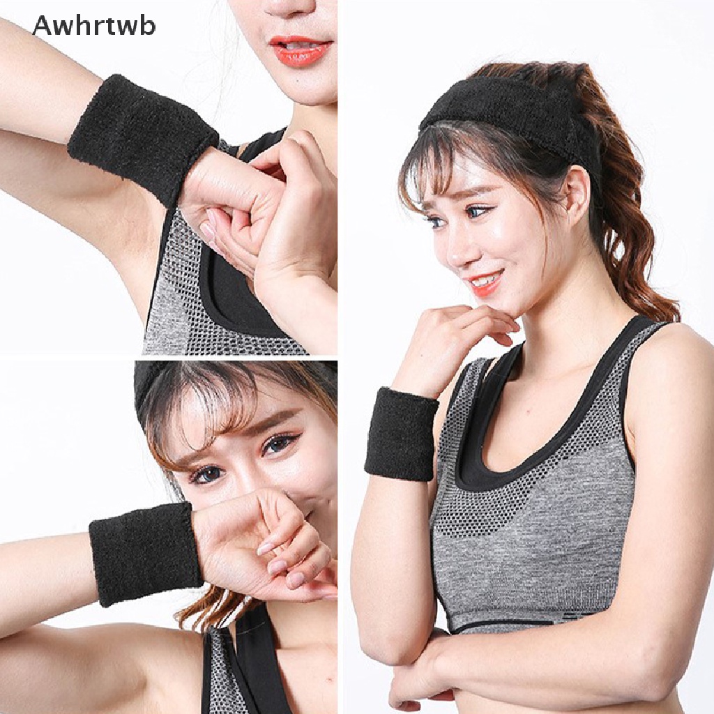 Set 2 Băng Đeo Cổ Tay Hỗ Trợ Tập Thể Thao