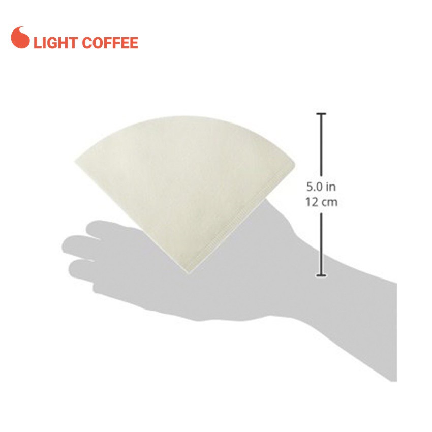 [Mã BMBAU50 giảm 7% đơn 99K] Giấy lọc cà phê Light Coffee 40 cái giấy lọc tiện lợi dùng pha cà phê