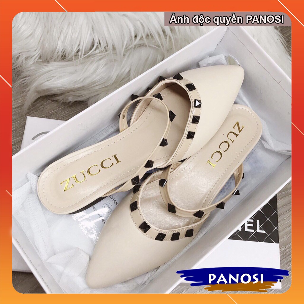 Giày sục nữ thời trang đính kèm hạt lấp lánh sang chảnh DS217 | BigBuy360 - bigbuy360.vn