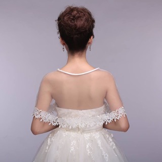 Áo Choàng Voan Cô Dâu 120 Số 1