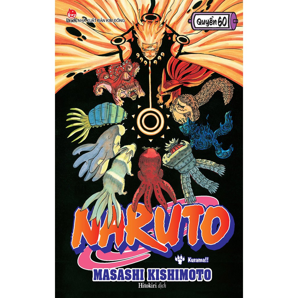 Truyện tranh Naruto - Tập 60 - NXB Kim Đồng