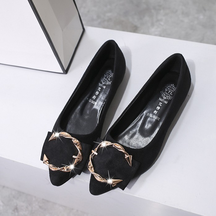 Giày búp bê nữ [FREESHIP] NHIỀU MÀU HOT sang trọng xinh xắn dễ thương - GBB02 | BigBuy360 - bigbuy360.vn