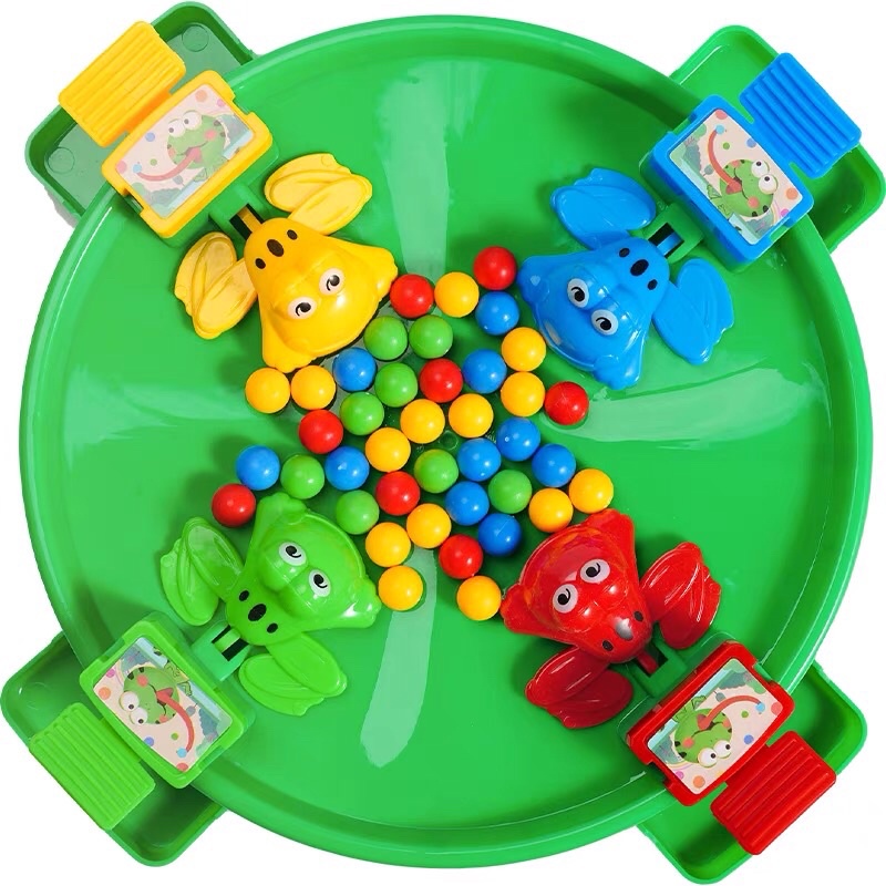 Tró chơi ếch ăn kẹo, ếch gắp hạt tương loại lớn vui nhộn cho cả gia đình