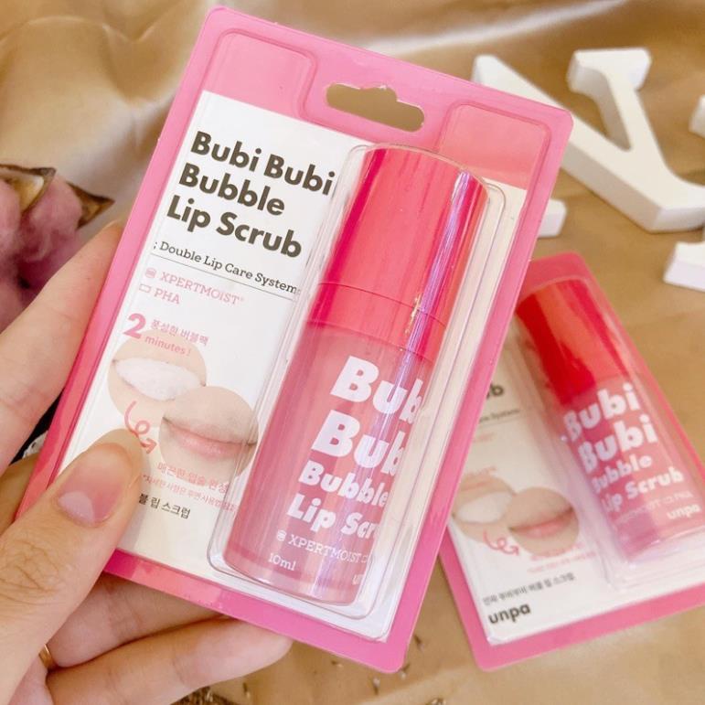 Gel sủi bọt tẩy tế bào chết môi Unpa Bubi Bubi Lip | BigBuy360 - bigbuy360.vn