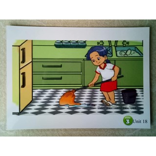 Flashcard lớp 3 in 2 mặt
