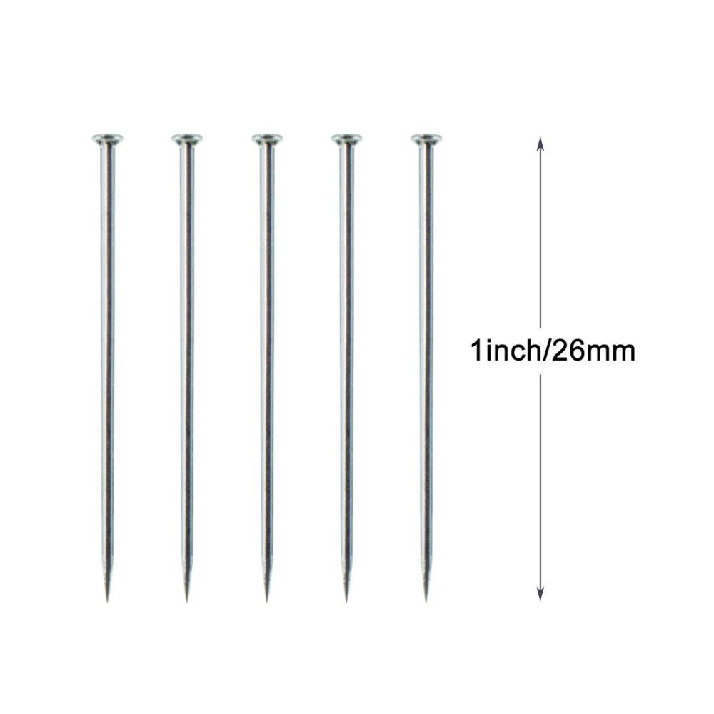 Set 1600 Ghim Đầu Bi 26mm Bằng Thép Không Gỉ Dùng Làm Trang Sức DIY
