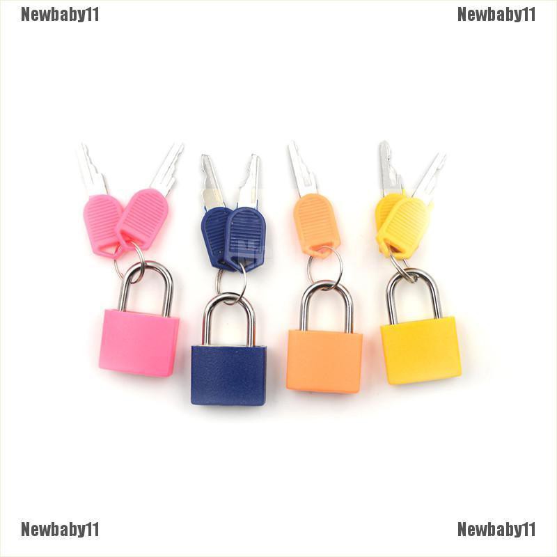 Ổ Khóa Vali Mini Bằng Thép Siêu Bền Tiện Dụng Mang Theo Du Lịch