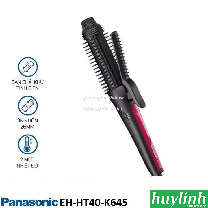 Máy tạo kiểu uốn, duỗi tóc Panasonic EH-HT40-K645 - Thái Lan - Chính hãng